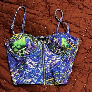 H&M zip up top